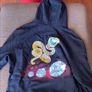 Snake/Diamond Supply Co. hoodie